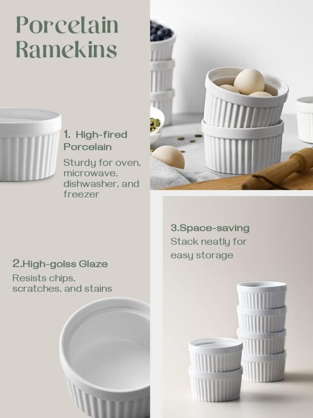 Midwinter Cookware Ramekins Ramekins Set of 6 – Bellavue